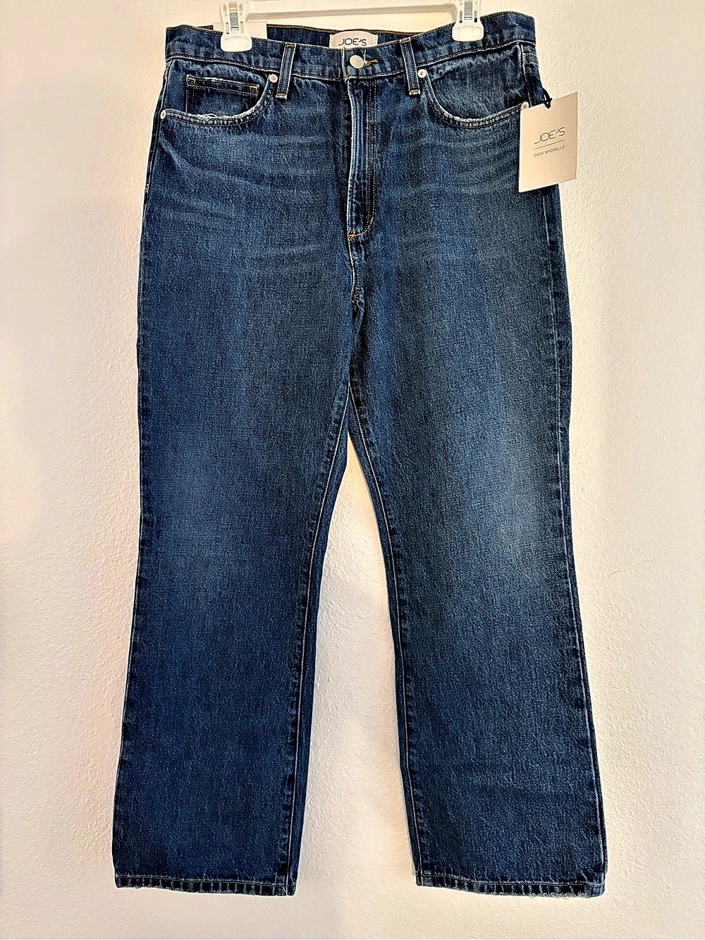 Joe's The Stacey Ankle Boot Straight Leg Jeans in Blue Waist 31 NWT